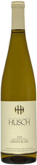 Image of Bottle of 2012, Husch Vineyards, Mendocino